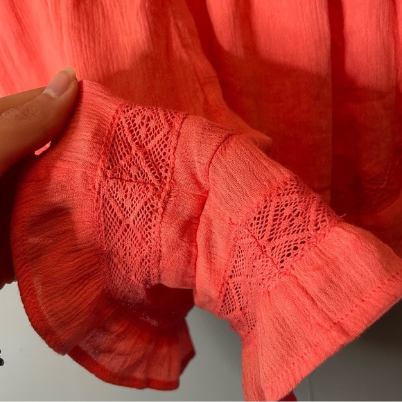 Abercrombie & Fitch Pink Skorts with Ruffled Hem size small - Picture 4 of 10